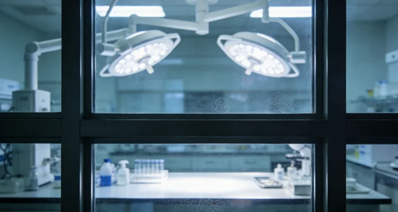 现代化实验室内,高通量测序仪正