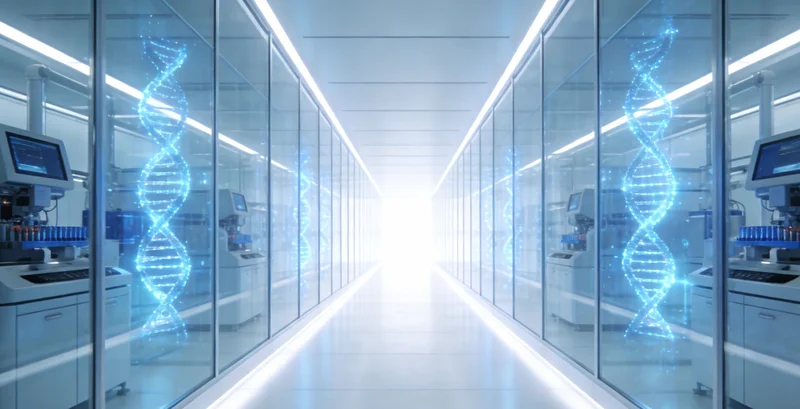 一份综合遗传检测报告的示意图,