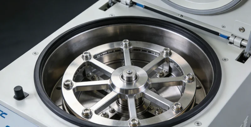 现代化基因检测实验室内部,展示