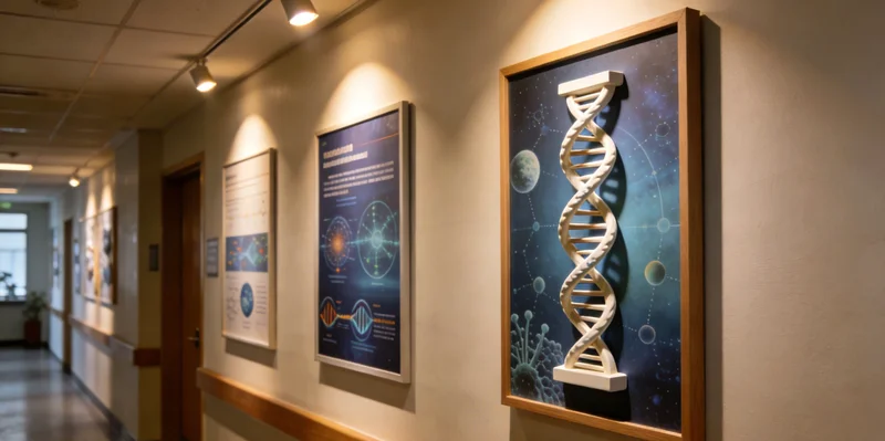 医护人员正在为女性进行宫颈细胞