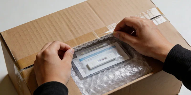 玉溪市民在医院呼吸科诊室外等候