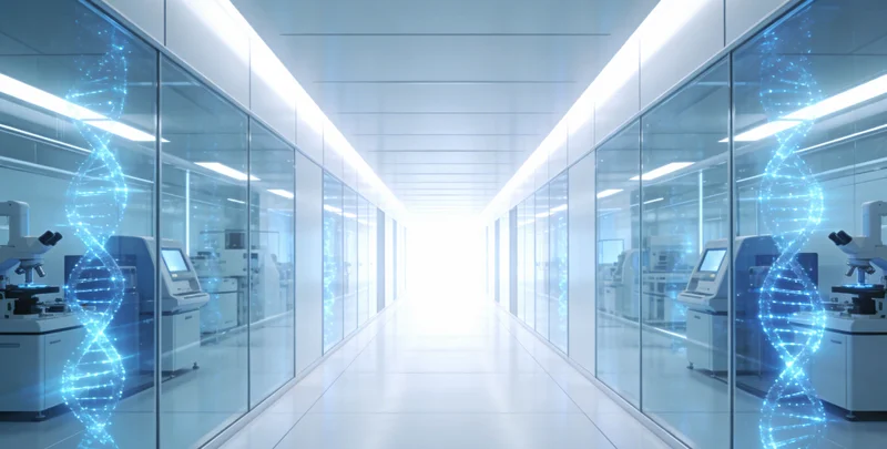 一份结构清晰的基因检测报告，旁