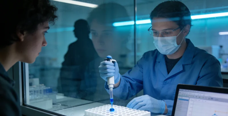 专业基因检测实验室工作环境