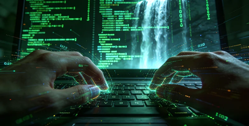 一台正在运行的高通量基因测序仪