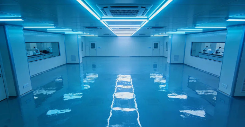 检验人员在生物安全柜内进行样本