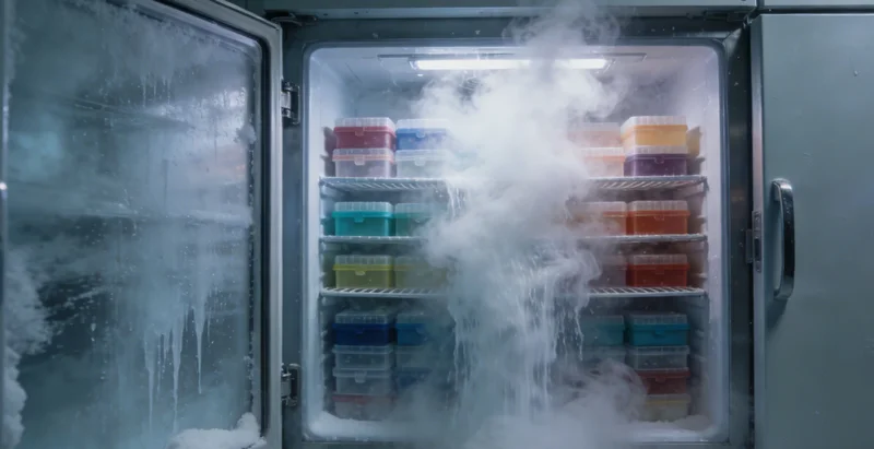 肺部CT影像示意图，展示感染区