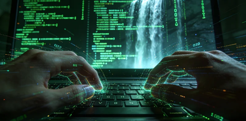 实验室中，技术人员正在操作高通