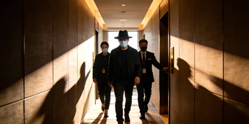 肺部结构示意图，标注感染区域