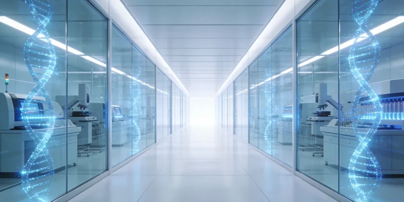 专业人士正在解读基因检测报告