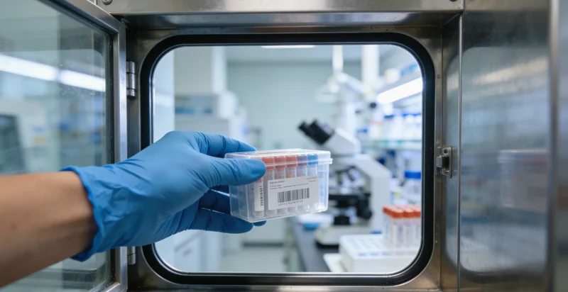 专业人员在本地服务中心为市民解读基因检测报告