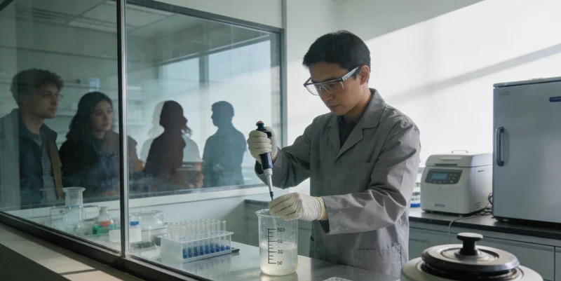 高通量基因测序设备工作状态