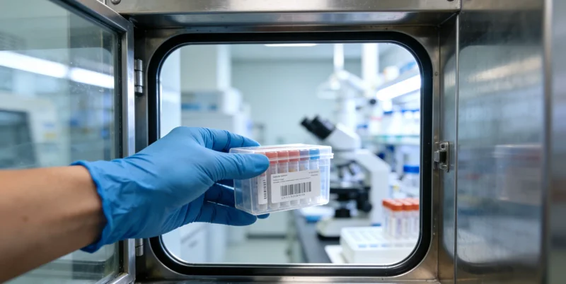 专业人士正在向市民解读基因检测报告