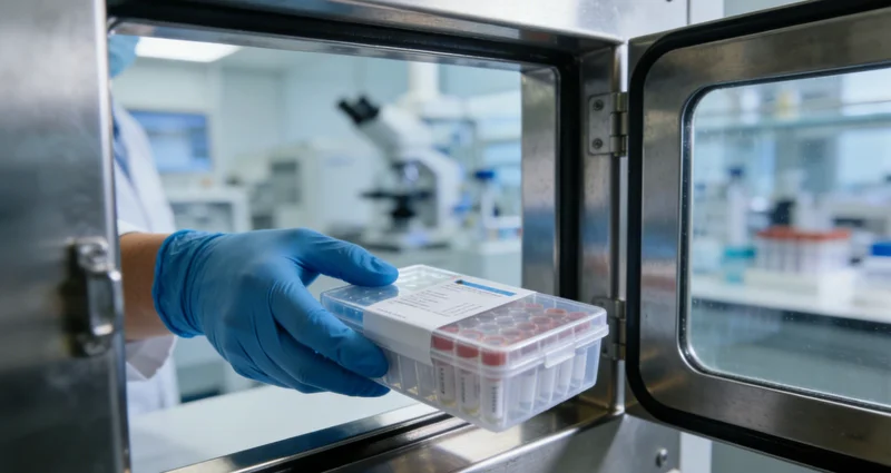 女性在医院咨询基因检测的场景