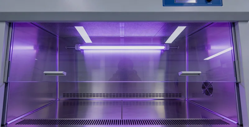 用放大镜精准识别病毒模型的创意