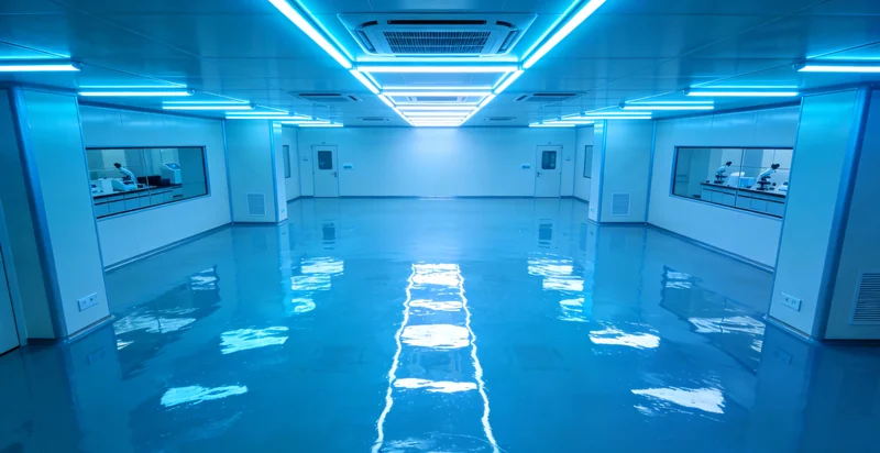 专业实验室人员操作精密检测仪器