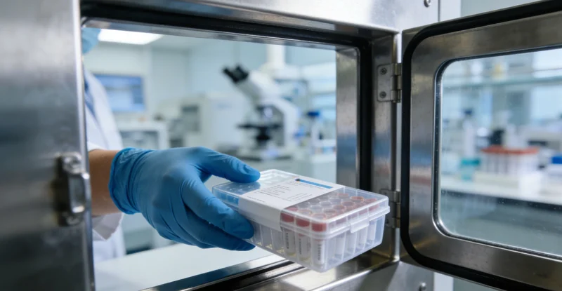 专业遗传咨询师正在为客户详细解读基因检测报告