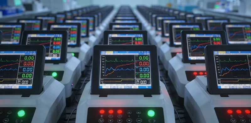 专业技术人员在实验室内操作高通