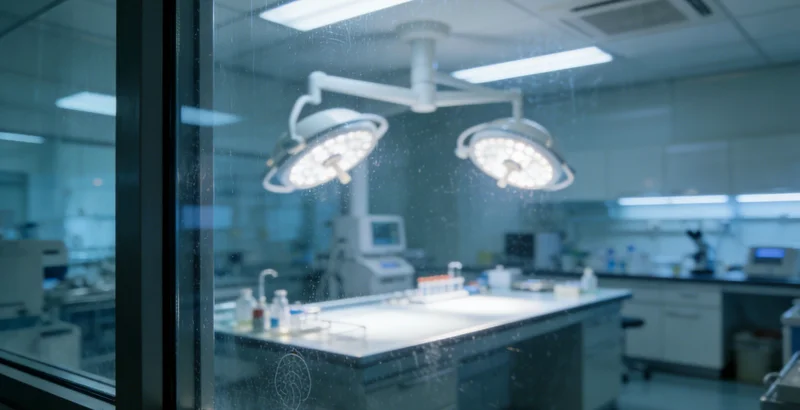 现代化分子诊断实验室内部,技术