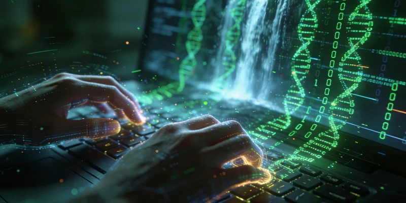 专业人员手持样本转运箱，准备进