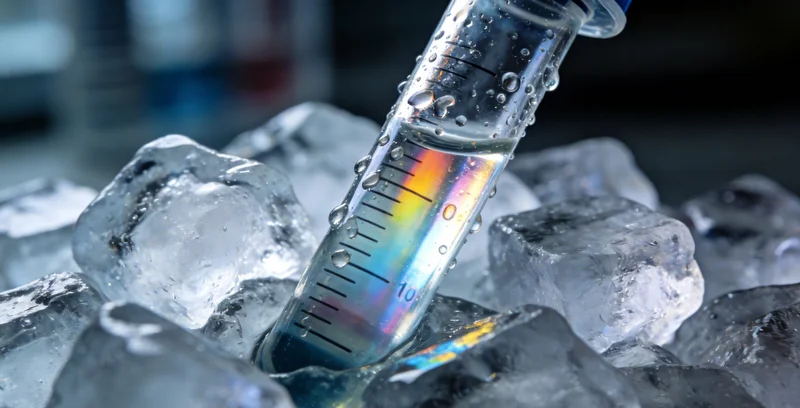 医护人员正在为咨询者采集静脉血