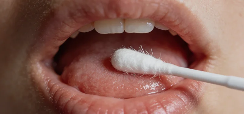 示意图展示从样本采集到实验室P