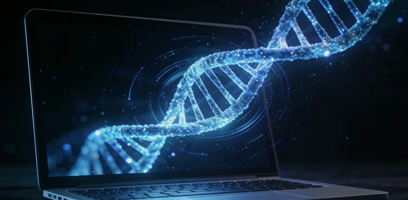 基因检测技术原理示意图