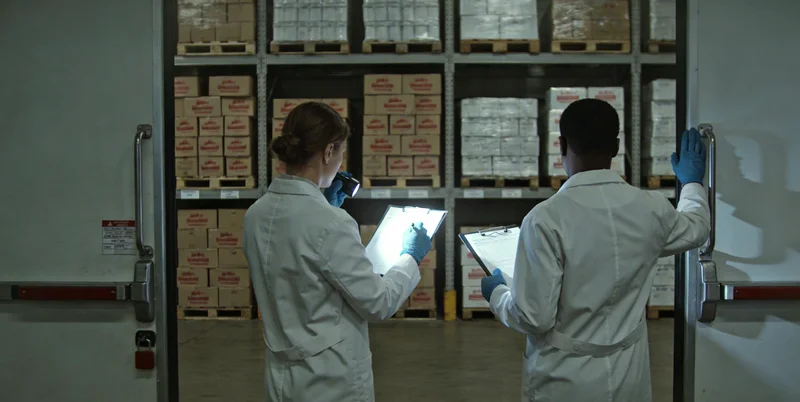 显示肺部感染阴影的CT影像与咳