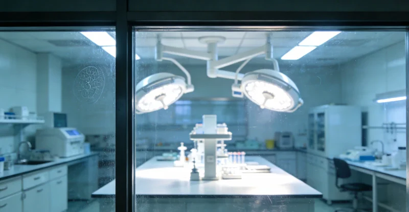 专业实验室中,高科技的高通量测