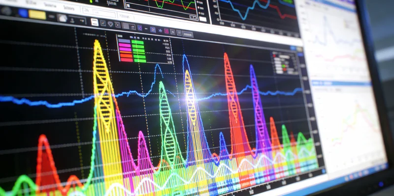 一家人在户外阳光下散步,背景是