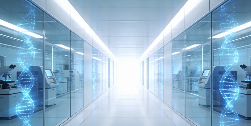 现代医学实验室设备展示