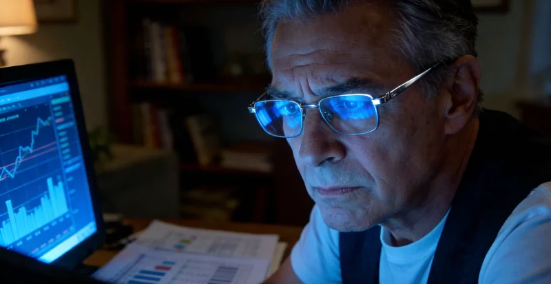 专业人士在安静环境中为客户解读