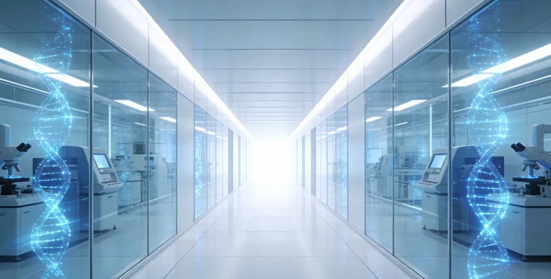 专业人员为市民解读基因检测报告