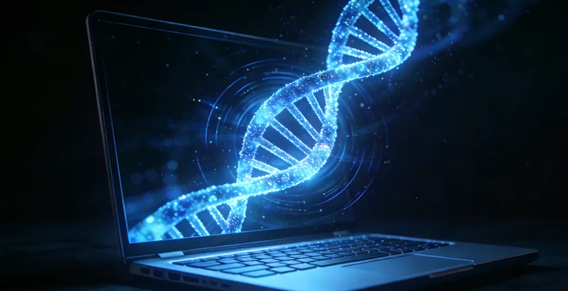 HPV病毒DNA结构示意图，展