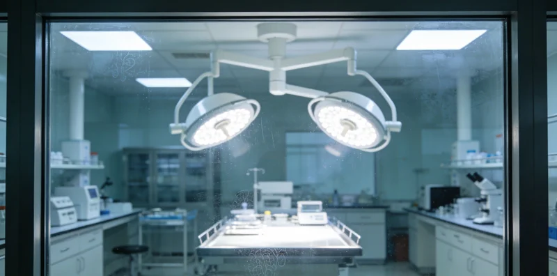 现代化基因检测实验室内部,技术