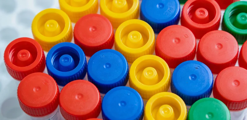 专业基因检测实验室内部，高科技