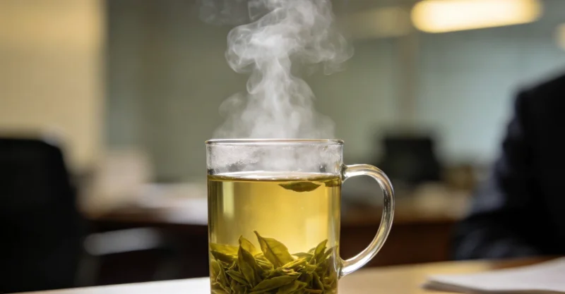 医生正在办公室内向家属耐心解读