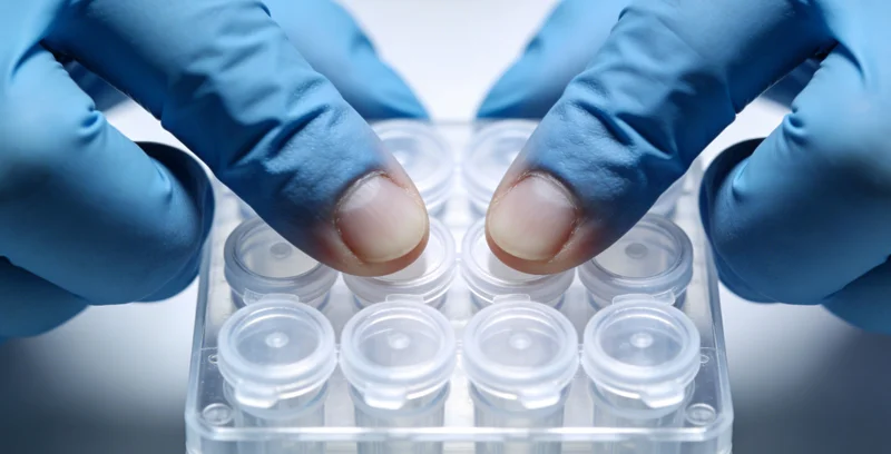 专业人员进行基因检测报告解读场景