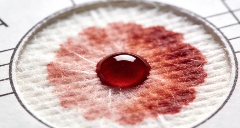 医护人员正在为患者采集用于基因