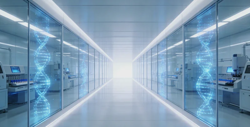 专业医护人员进行血液采样操作