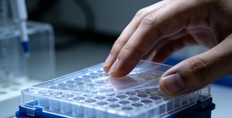 阳光明媚的公园里,父母微笑着牵