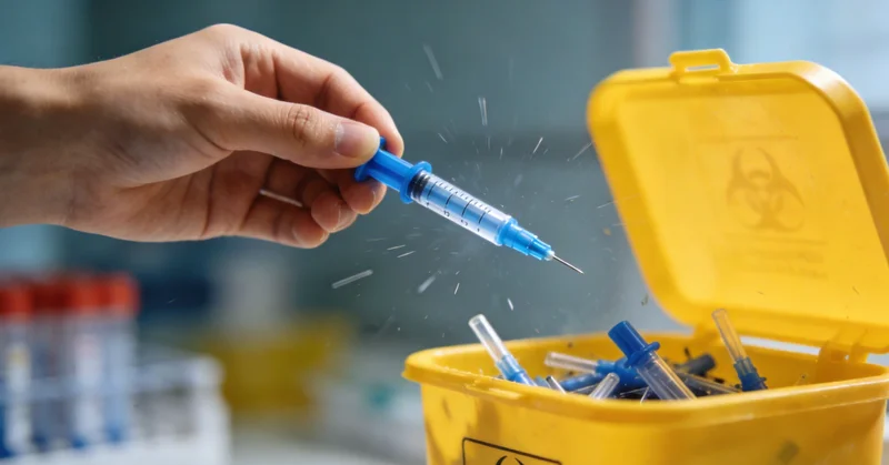 一份清晰的医学检测报告特写