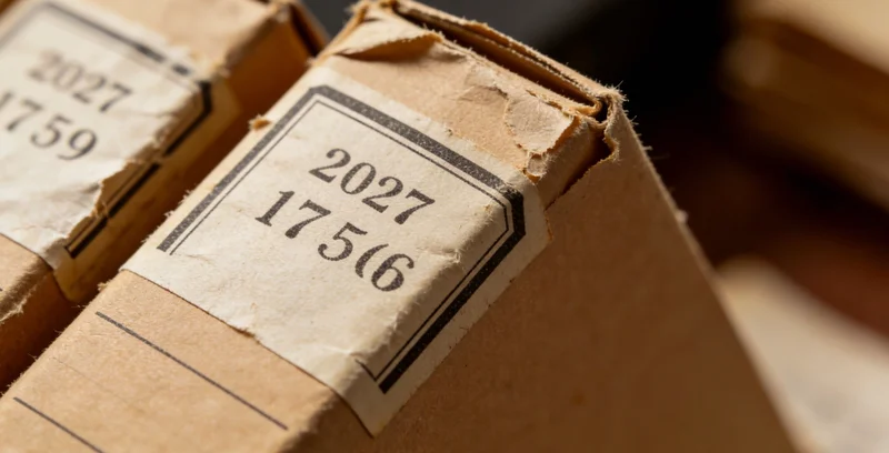 人物面对电脑屏幕上多个选择按钮