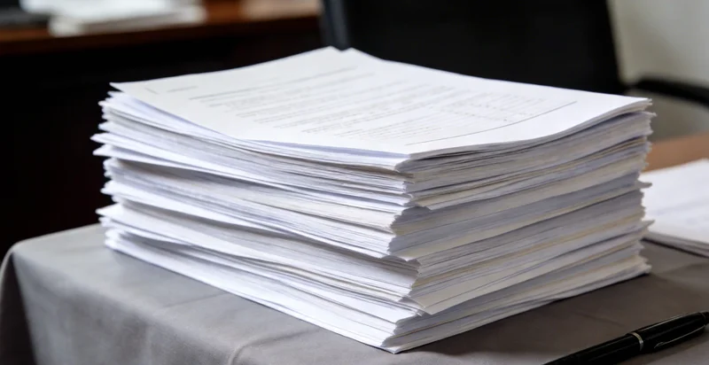 医生在诊室内，正指着检测报告上