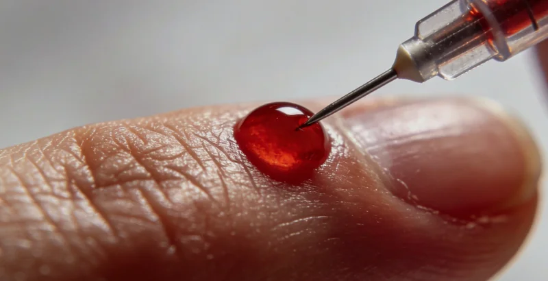 一家人正在阅读健康科普资料,讨