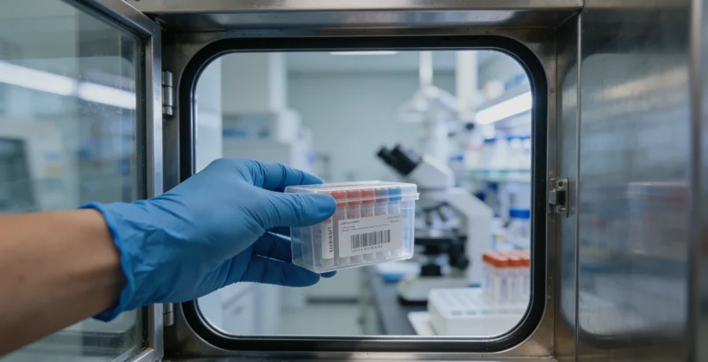 对比图:左侧是复杂的基因数据图