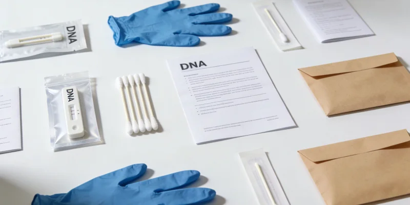 居家采样工具包，强调检测的便捷