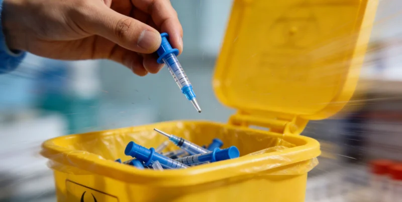 专业技术人员在实验室内进行PC