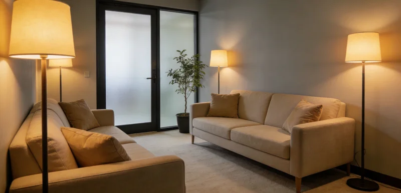 塔城市民在温馨环境中进行家庭健康咨询