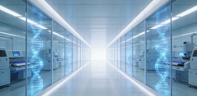 基因检测全流程示意图