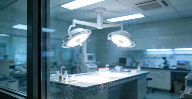 专业人士正在向咨询者解读基因检测报告